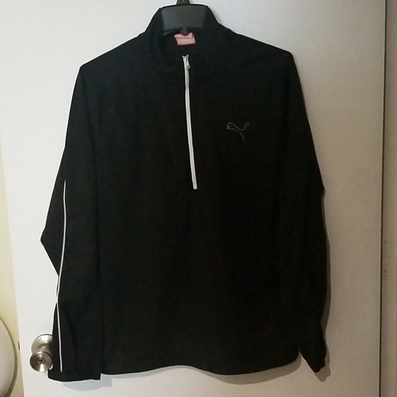 Puma Black Wind Cell Quarter Zip - Picture 1 of 7